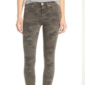 Hudson Nico Ankle Skinny Jeans in Infantry Camo